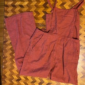 Ace & Jig medium Auggie overalls in russet